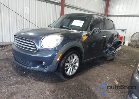 2014 Mini Countryman Cooper from USA, damaged, VIN WMWZB3C53EWR37162